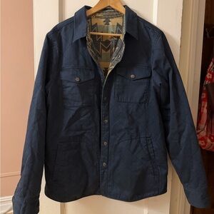 Faherty Doug Good Feather Reversible Jacket